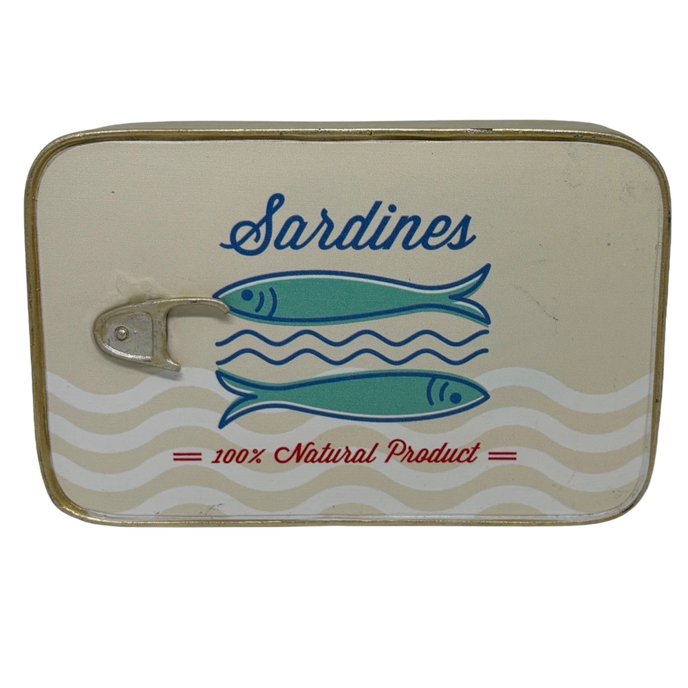 DABNEY LEE NWT Sardine tin kitchen decor -5.5x4